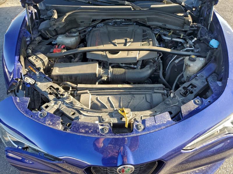 ZASPAJAN6M7C99736 - 2021 ALFA ROMEO STELVIO SPORT BLUE photo 12