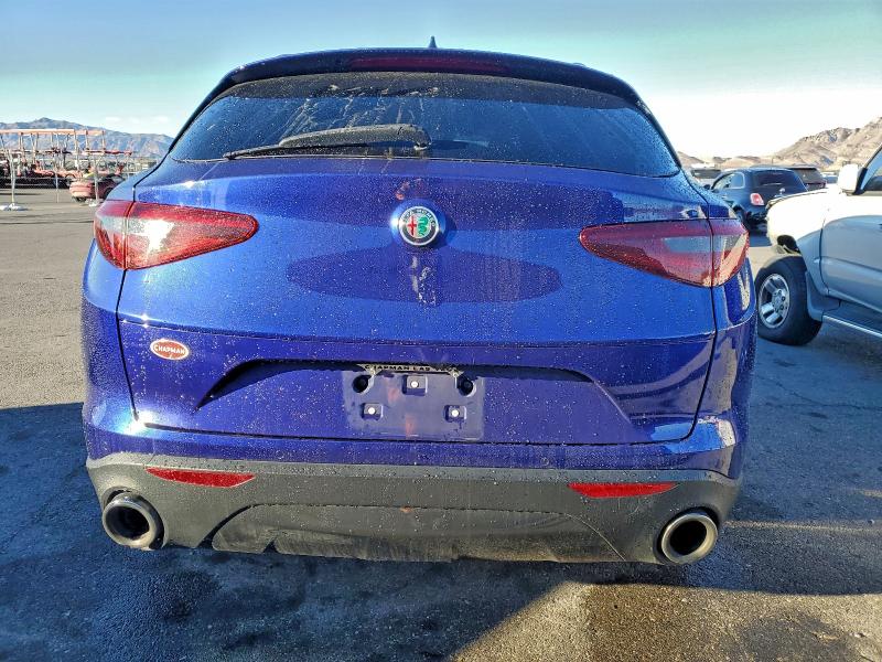 ZASPAJAN6M7C99736 - 2021 ALFA ROMEO STELVIO SPORT BLUE photo 6