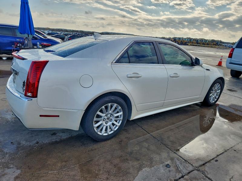 1G6DA5EY4B0137460 - 2011 CADILLAC CTS თეთრი ფოტო 3