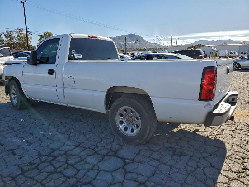 1GCEC14X37Z187525 - 2007 CHEVROLET SILVERADO C1500 CLASSIC أبيض صورة 2