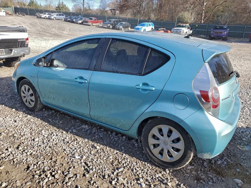 JTDKDTB37D1035463 - 2013 TOYOTA PRIUS C 青色 照片 2