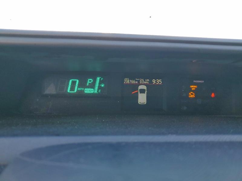 JTDKDTB37D1035463 - 2013 TOYOTA PRIUS C 青色 照片 9