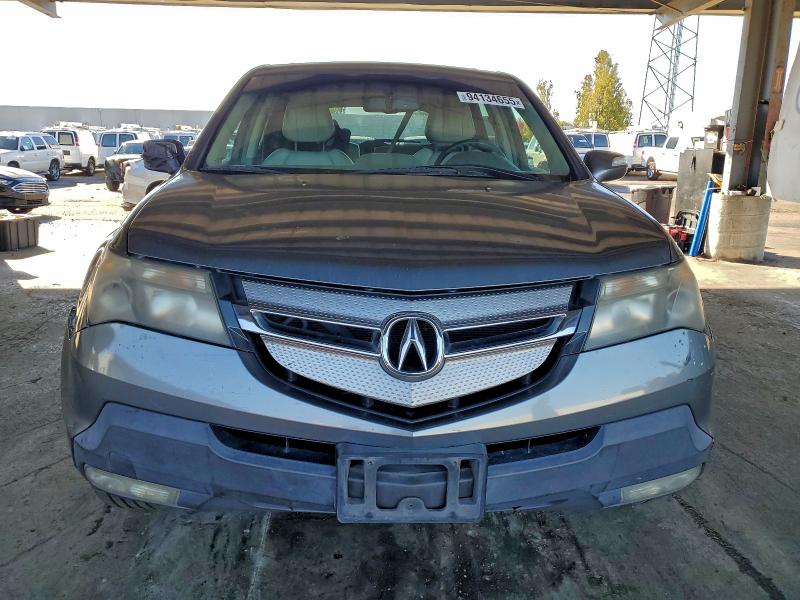 2HNYD28469H502976 - 2009 ACURA MDX TECHNOLOGY GRAY photo 5