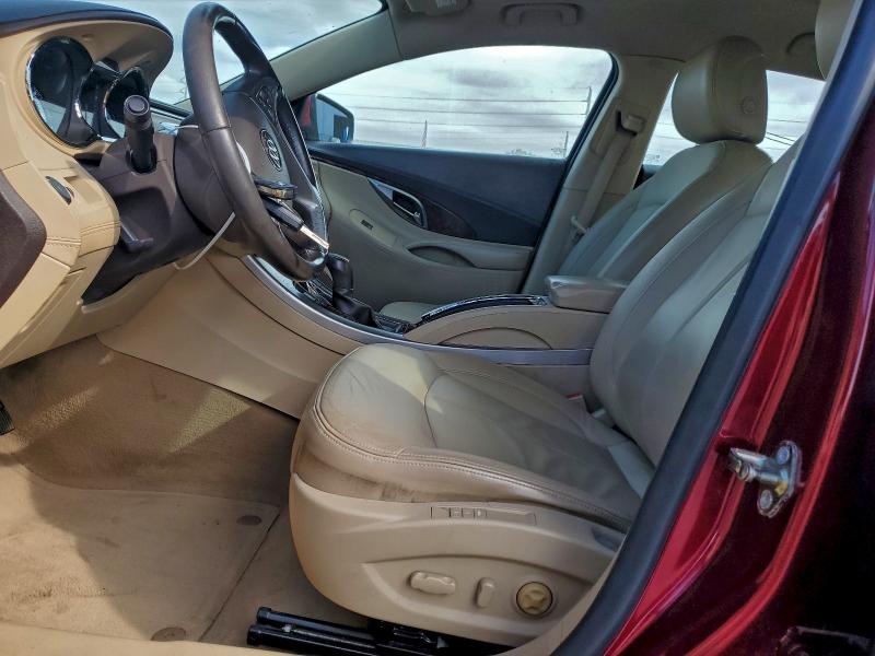 1G4GC5EG6AF234789 - 2010 BUICK LACROSSE CXL Կարմիր լուսանկար 7