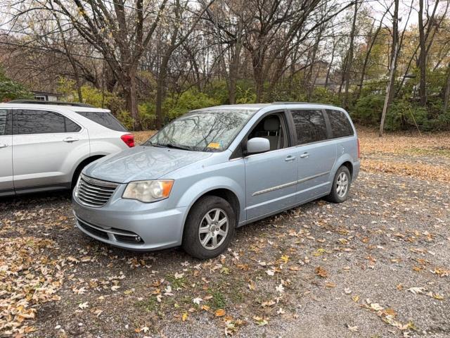 2C4RC1BG5CR361314 - 2012 CHRYSLER TOWN & COU TOURING BLUE photo 2