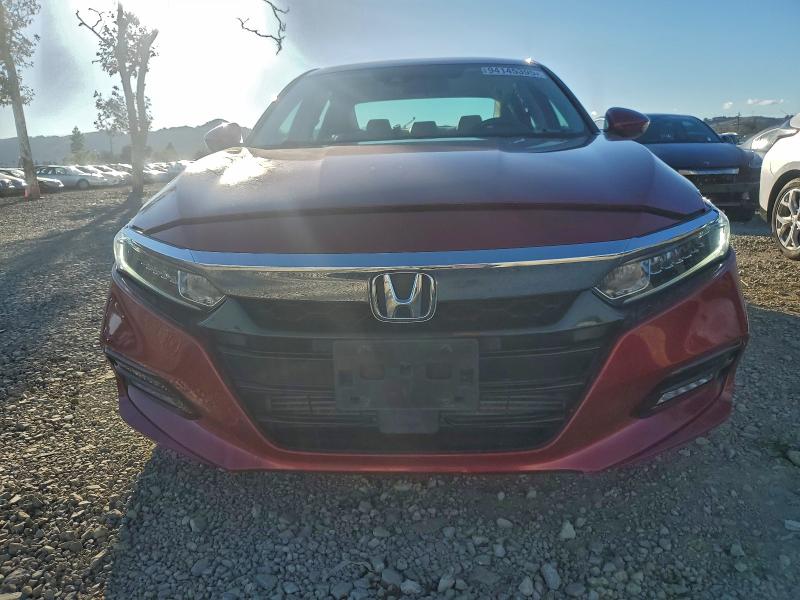 1HGCV1F16KA115057 - 2019 HONDA ACCORD LX Қызыл фото 5
