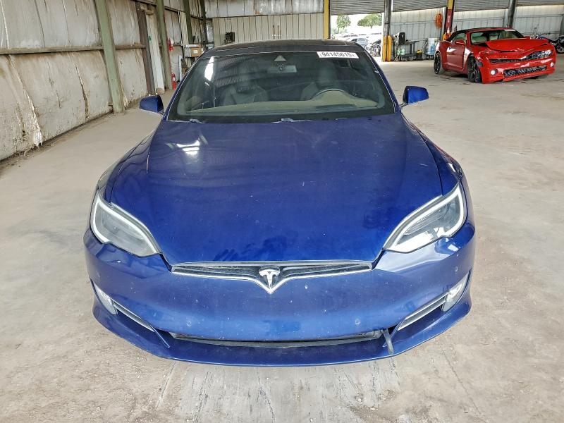 5YJSA1E12GF160485 - 2016 TESLA MODEL S 蓝色 照片 5