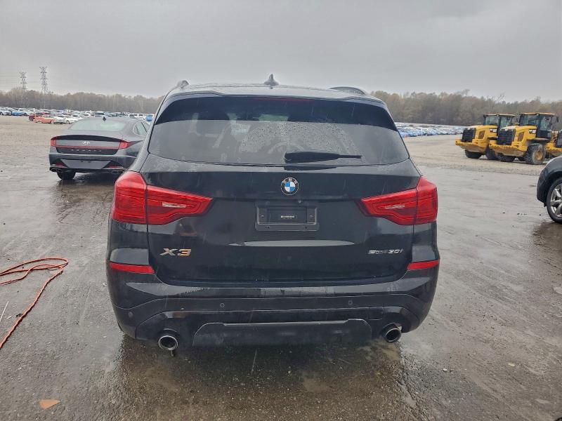 5UXTR7C58KLF27001 - 2019 BMW X3 SDRIVE30I BLACK photo 6