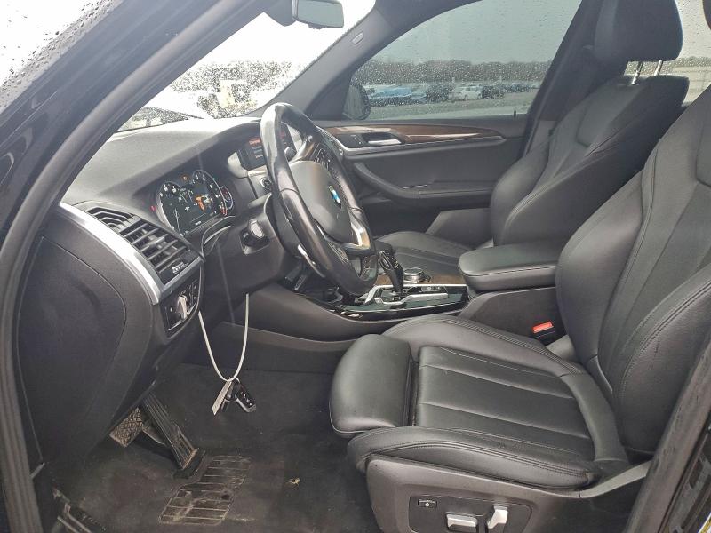 5UXTR7C58KLF27001 - 2019 BMW X3 SDRIVE30I BLACK photo 7