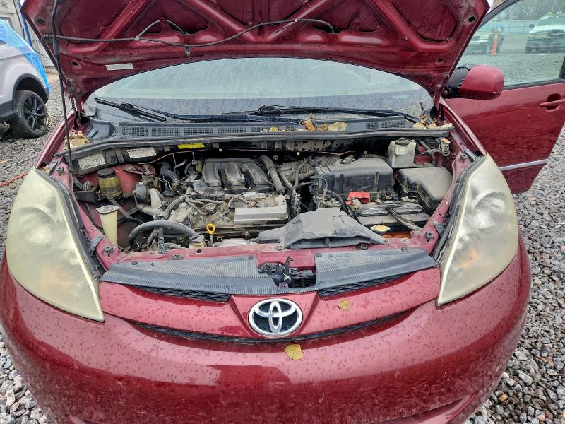 5TDBK22C39S022364 - 2009 TOYOTA SIENNA XLE BURGUNDY photo 12