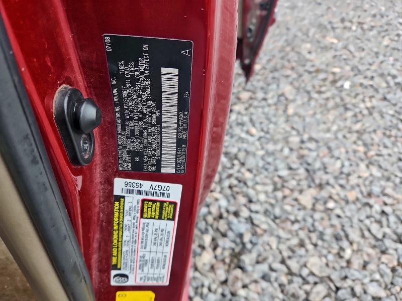 5TDBK22C39S022364 - 2009 TOYOTA SIENNA XLE BURGUNDY photo 13