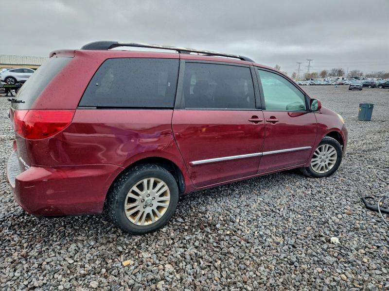 5TDBK22C39S022364 - 2009 TOYOTA SIENNA XLE BURGUNDY photo 3