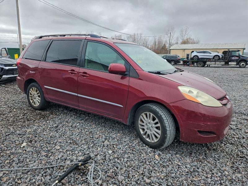 5TDBK22C39S022364 - 2009 TOYOTA SIENNA XLE BURGUNDY photo 4