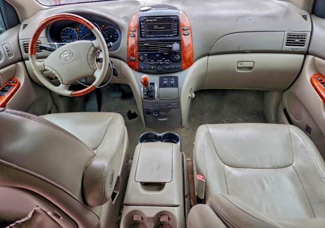 5TDBK22C39S022364 - 2009 TOYOTA SIENNA XLE BURGUNDY photo 8