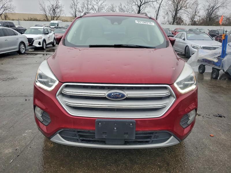 1FMCU9J95JUA34766 - 2018 FORD ESCAPE TITANIUM 栗色 照片 5
