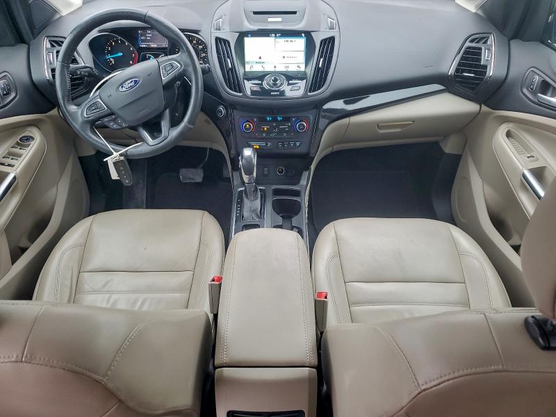 1FMCU9J95JUA34766 - 2018 FORD ESCAPE TITANIUM 栗色 照片 8