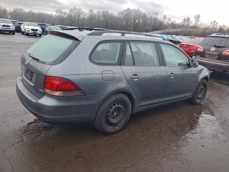 3VWPZ7AJ4BM622912 - 2011 VOLKSWAGEN JETTA S Серый фото 3