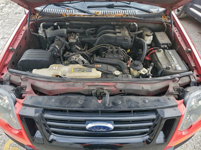 1FMEU8DE9AUA24625 - 2010 FORD EXPLORER XLT 红色 照片 12