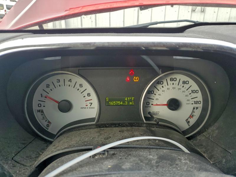 1FMEU8DE9AUA24625 - 2010 FORD EXPLORER XLT 红色 照片 9