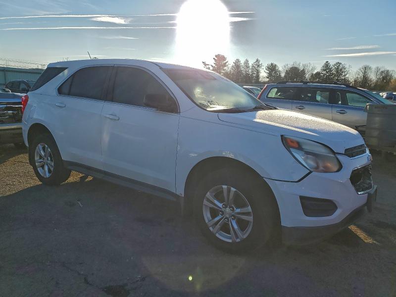 2GNFLEEK4G6145995 - 2016 CHEVROLET EQUINOX LS WHITE photo 4