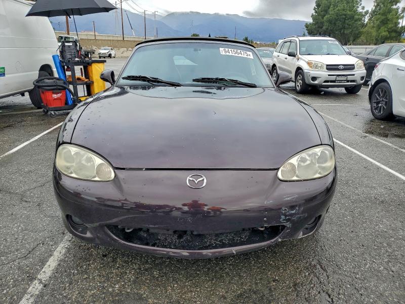 JM1NB353X40406510 - 2004 MAZDA MX-5 MIATA BASE PURPLE photo 5