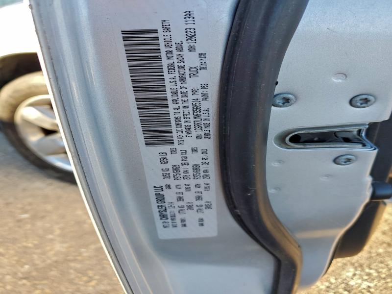 1C6RR7LM0FS560514 - 2015 RAM 1500 SLT GRAY photo 12