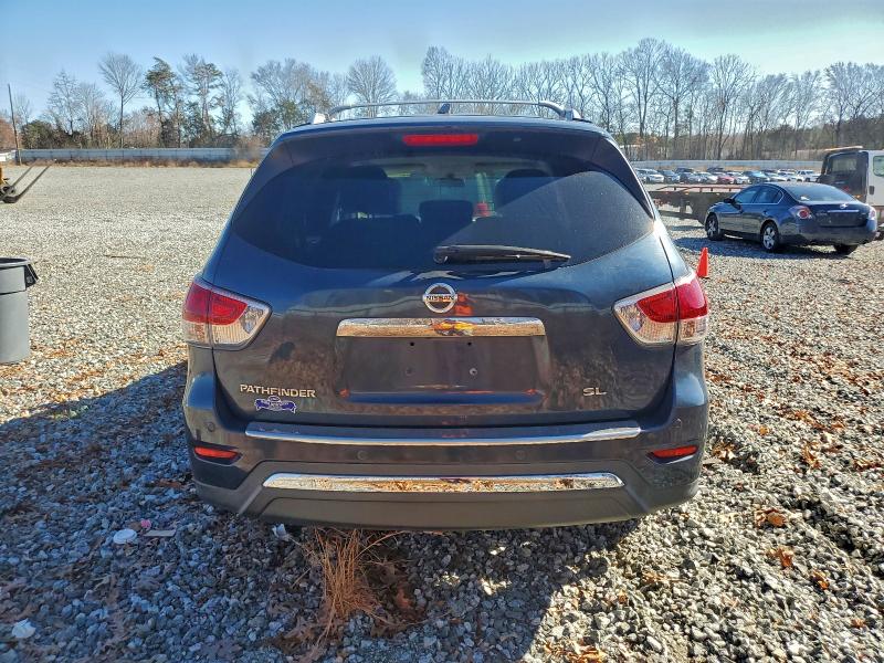 5N1AR2MN3EC638126 - 2014 NISSAN PATHFINDER S GRAY photo 6