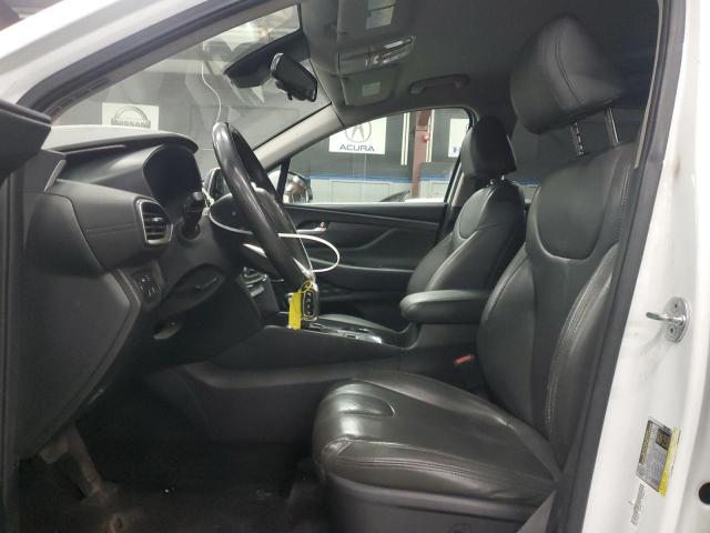 5NMS3CAD0KH018665 - 2019 HYUNDAI SANTA FE SEL Blanco foto 7