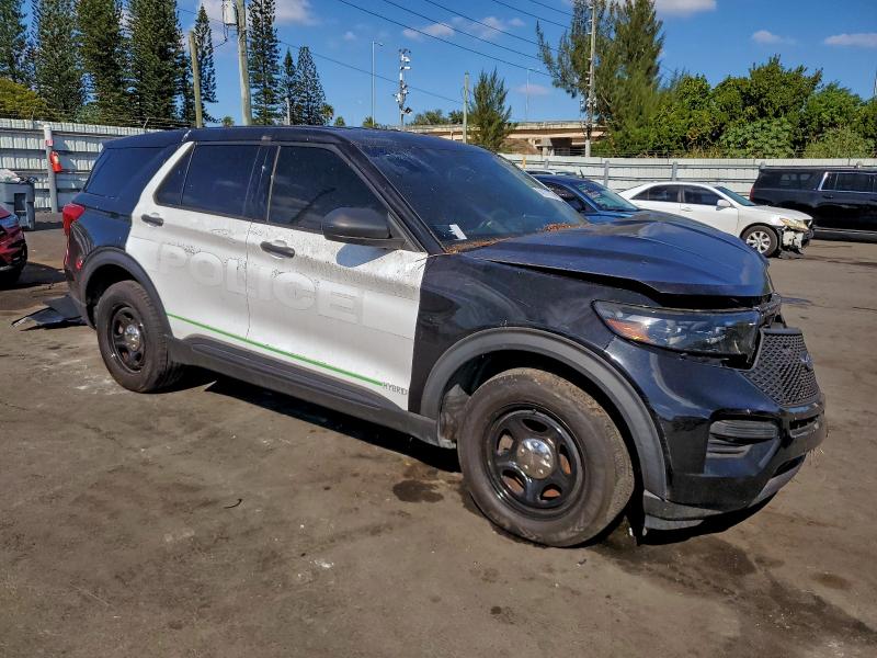 1FM5K8AW4LGD01363 - 2020 FORD EXPLORER POLICE INTERCEPTOR Երկգույն լուսանկար 4