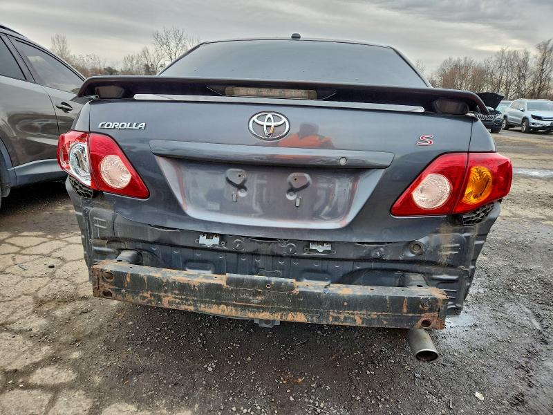 2T1BU40E89C167046 - 2009 TOYOTA COROLLA BASE ნაცრისფერი ფოტო 6