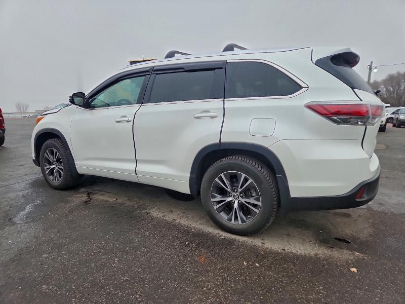 5TDJKRFH8GS301882 - 2016 TOYOTA HIGHLANDER XLE 白色 照片 2