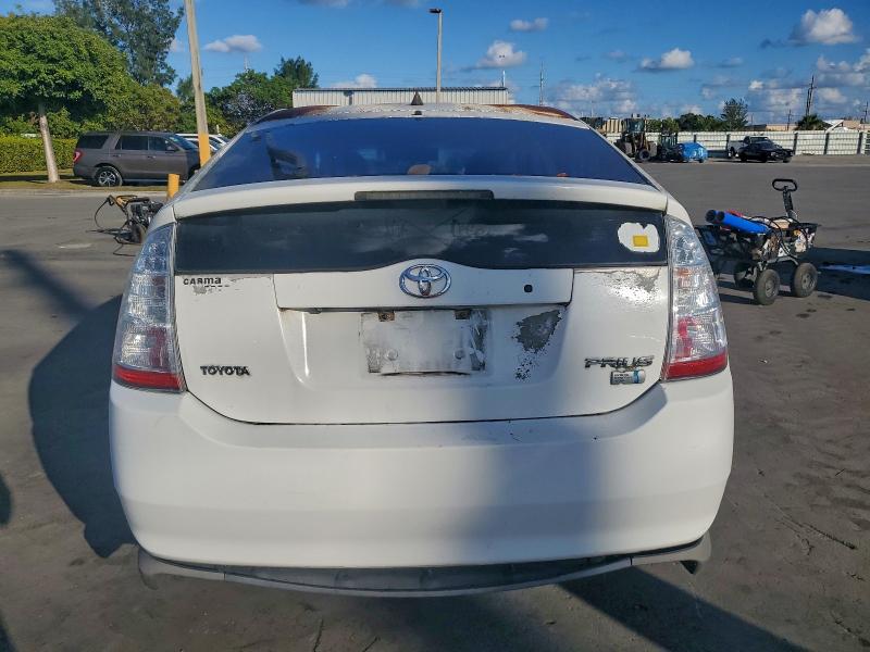 JTDKB20U993528245 - 2009 TOYOTA PRIUS BLACK photo 6