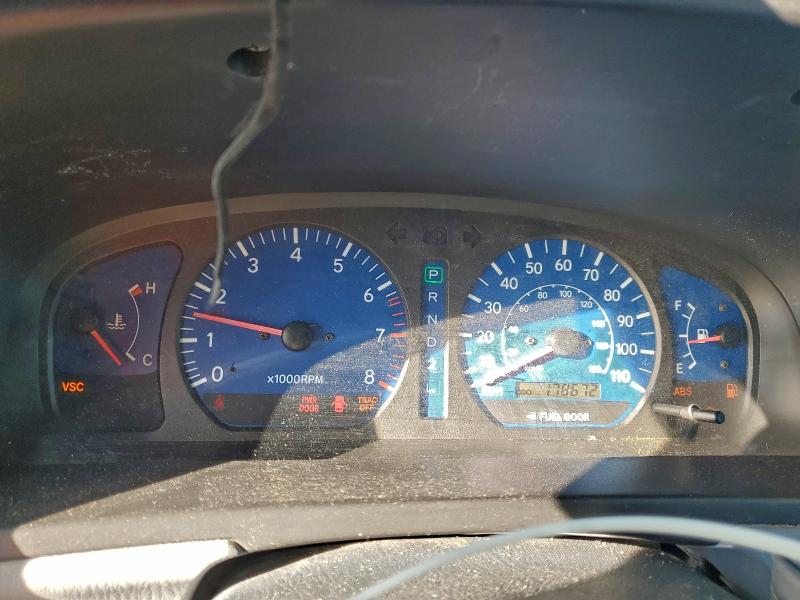 4T3ZF13CX3U544734 - 2003 TOYOTA SIENNA LE BLUE photo 9