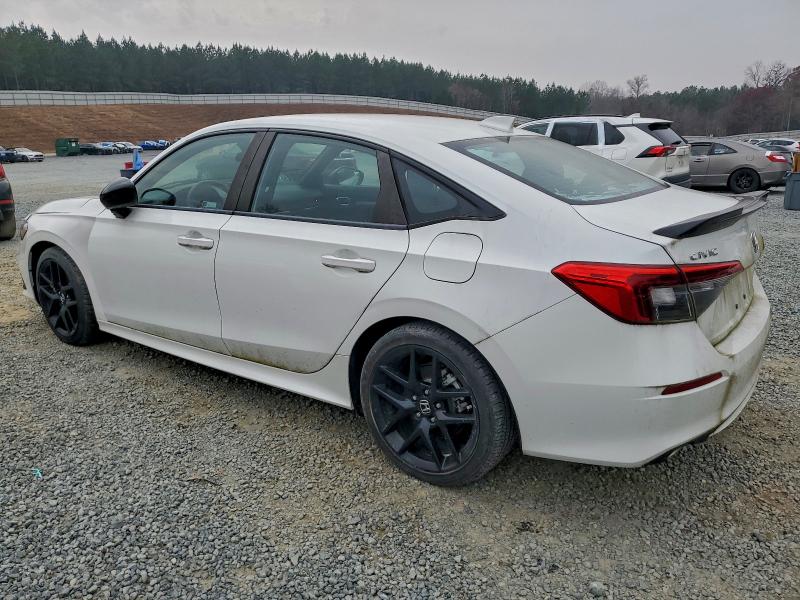 2HGFE1E5XNH471390 - 2022 HONDA CIVIC SI WHITE photo 2