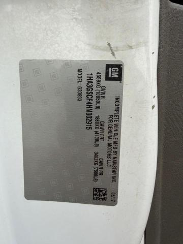 1HA3GSCF4HN002915 - 2017 CHEVROLET EXPRESS G3 白色 照片 10