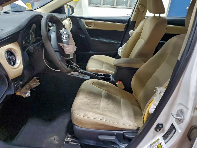 2T1BURHEXJC030258 - 2018 TOYOTA COROLLA L WHITE photo 7