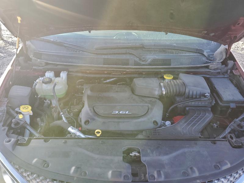 2C4RC1BG0HR627314 - 2017 CHRYSLER PACIFICA TOURING L MAROON photo 12