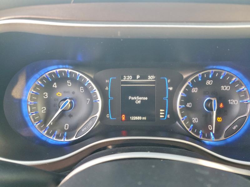 2C4RC1BG0HR627314 - 2017 CHRYSLER PACIFICA TOURING L MAROON photo 9