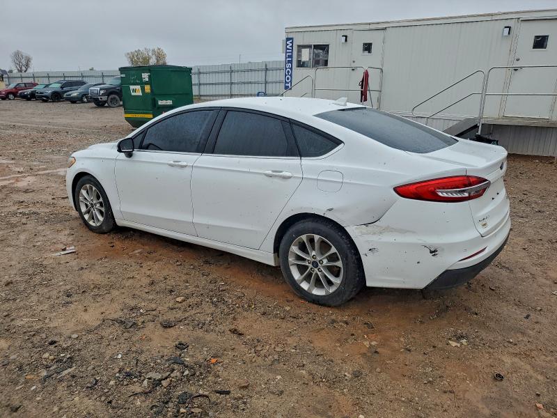 3FA6P0HD6KR283266 - 2019 FORD FUSION SE Ağ foto 2
