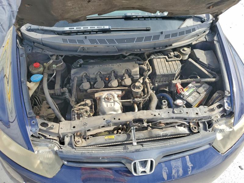 2HGFG12867H582711 - 2007 HONDA CIVIC EX BLUE photo 11