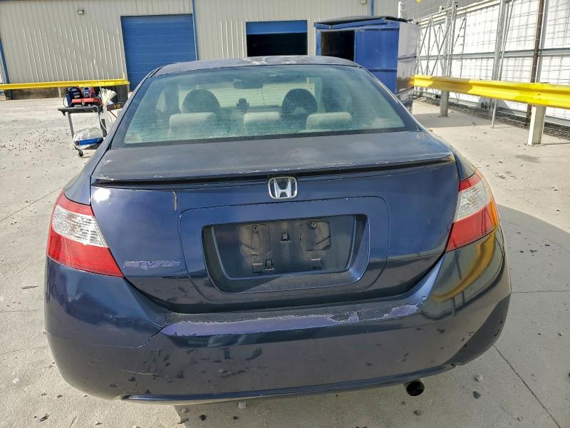 2HGFG12867H582711 - 2007 HONDA CIVIC EX BLUE photo 6