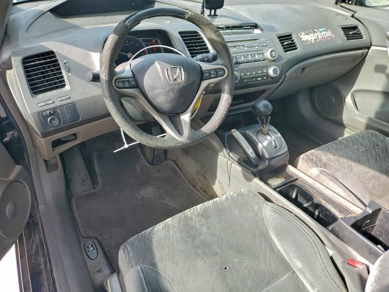 2HGFG12867H582711 - 2007 HONDA CIVIC EX BLUE photo 8