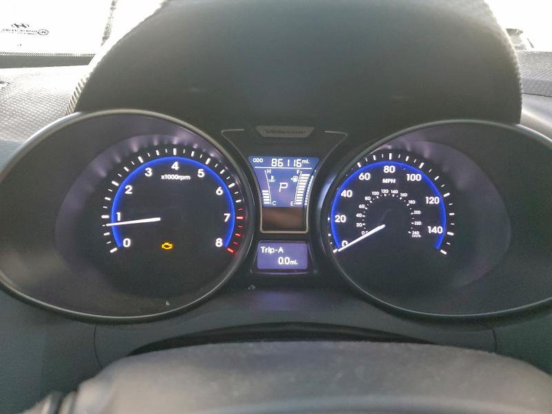 KMHTC6AE3DU175516 - 2013 HYUNDAI VELOSTER TURBO Սպիտակ լուսանկար 9