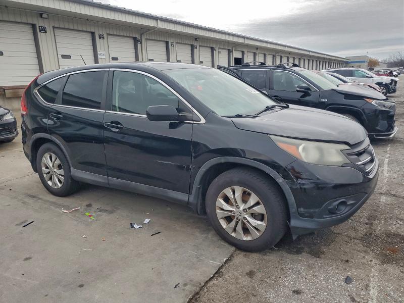 2HKRM3H55DH512116 - 2013 HONDA CR-V EX BLACK photo 4