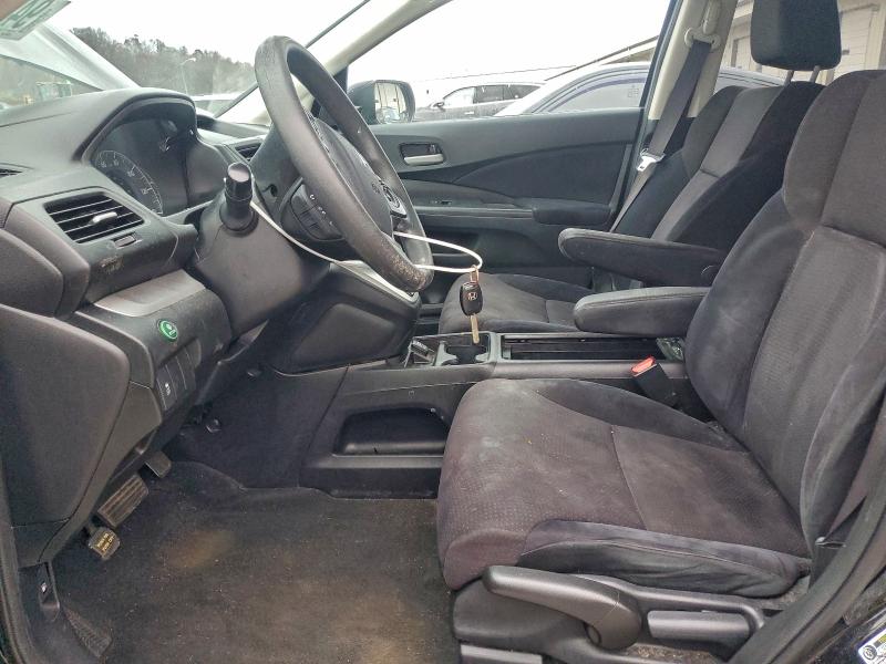 2HKRM3H55DH512116 - 2013 HONDA CR-V EX BLACK photo 7