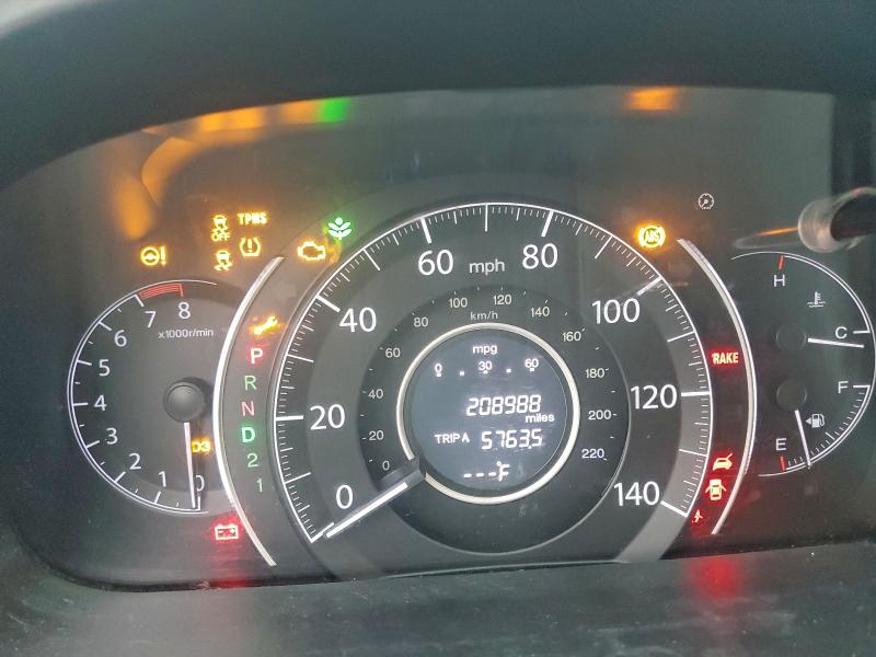 2HKRM3H55DH512116 - 2013 HONDA CR-V EX BLACK photo 9