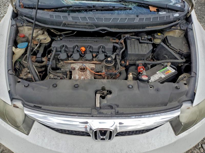 2HGFA1F89AH574024 - 2010 HONDA CIVIC EX WHITE photo 11