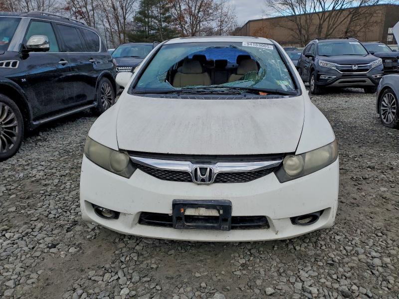2HGFA1F89AH574024 - 2010 HONDA CIVIC EX WHITE photo 5