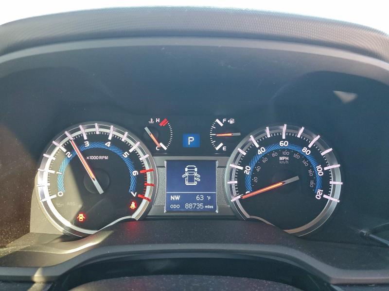 JTEBU5JR7H5464792 - 2017 TOYOTA 4RUNNER SR5/SR5 PREMIUM WHITE photo 9