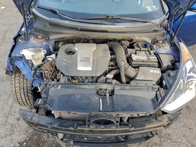 KMHTC6AE6GU261049 - 2016 HYUNDAI VELOSTER TURBO 蓝色 照片 11